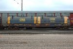 CSXT 496127, Steel Coil Car on UPRR at Bailey Yard